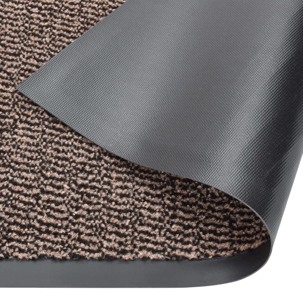 VIDAXL PORTOMAT TUFED 60x180 cm Dunkelbraun