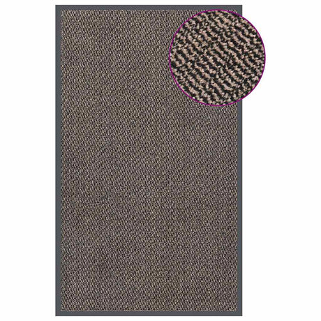 VIDAXL PORTOMAT TUGED 90X150 cm Dunkelbraun