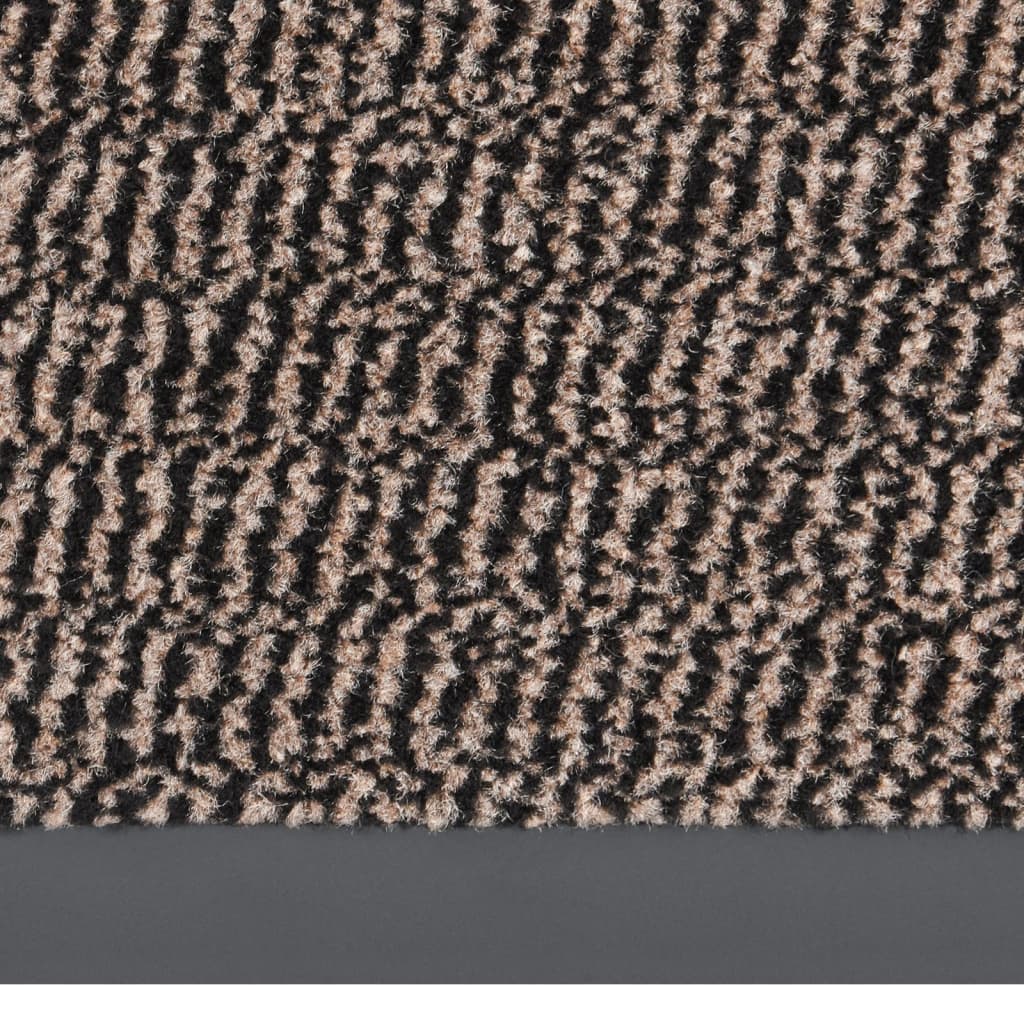VIDAXL PORTOMAT TUFED 120 x 180 cm dunkelbraun