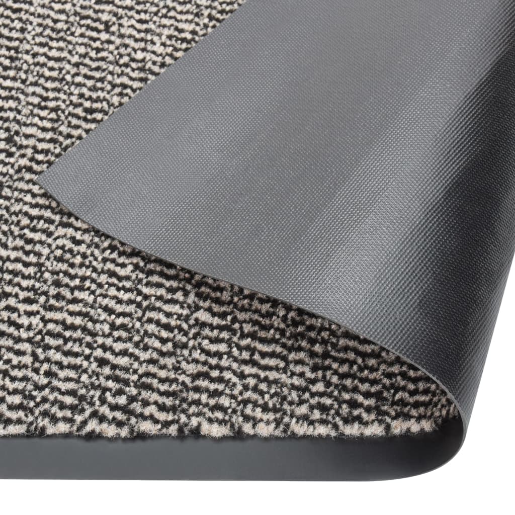 Vidaxx Fußmatte getuftet 60x90 cm hellbraun