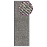 VIDAXL PORTOMAT TUFED 60x180 cm Hellbraun