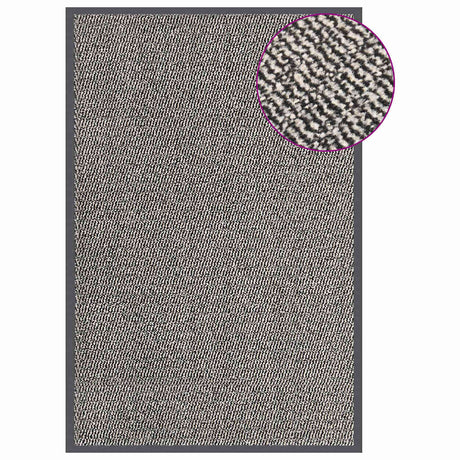 VIDAXL PORTOMAT TUFTED 80x120 cm Hellbraun
