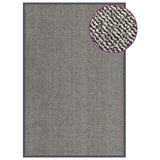 VIDAXL PORTOMAT TUFED 120x180 cm Hellbraun