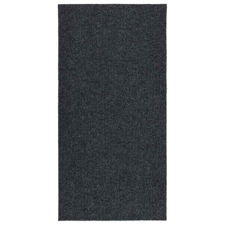 Vidaxl droogloopmat 100x200 cm anthrazit -geläutet