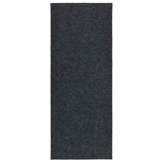 Vidaxl droogloopmat 100x250 cm anthrazit -gelöscht