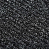 Vidaxl droogloopmat 100x400 cm anthrazit -gelöscht