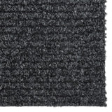 Vidaxl droogloopmat 100x450 cm anthrazit -gelöscht