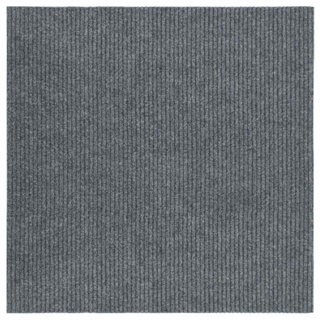 Vidaxl Droogloopmat 100x100 cm Grau