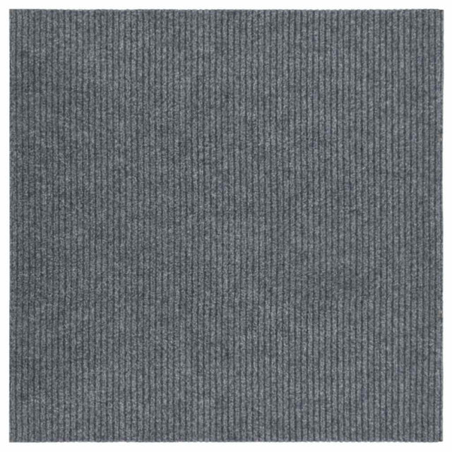 Vidaxl Droogloopmat 100x100 cm Grau