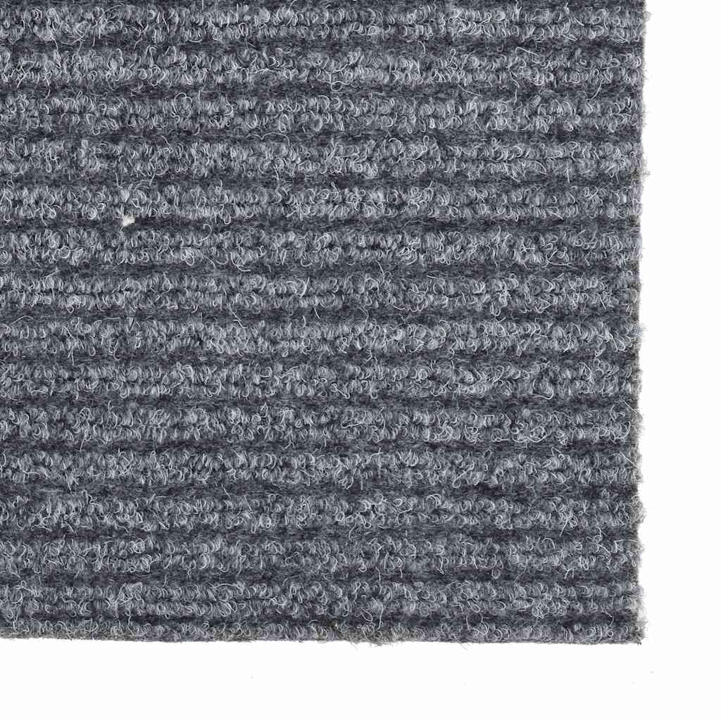 Vidaxl Droogloopmat 100x100 cm Grau