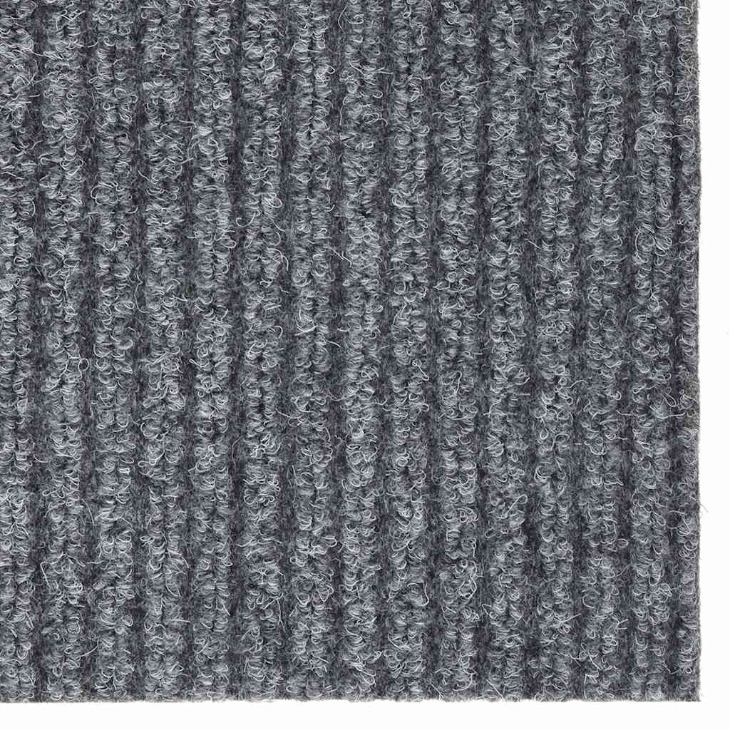 Vidaxl Droogloopmat 100x150 cm Grau