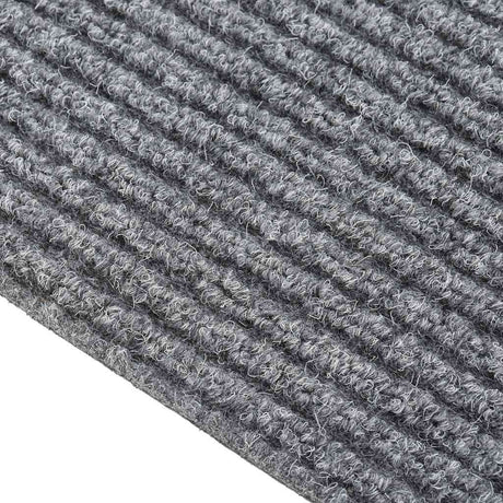 Vidaxl Droogloopmat 100x350 cm Grau