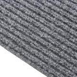 Vidaxl Droogloopmat 100x350 cm Grau