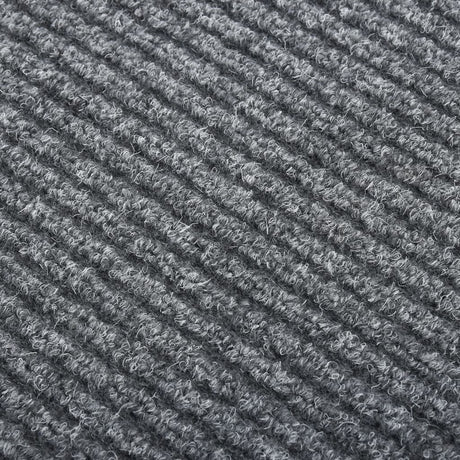 Vidaxl Droogloopmat 100x350 cm Grau