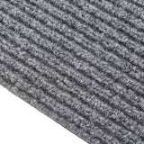 Vidaxl droogloopmat 100x400 cm grau