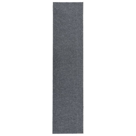 Vidaxl Droogloopmat 100x450 cm Grau