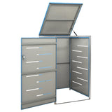 VIDAXL -Containerspeicher nur 69x77.5x112.5 cm Edelstahl