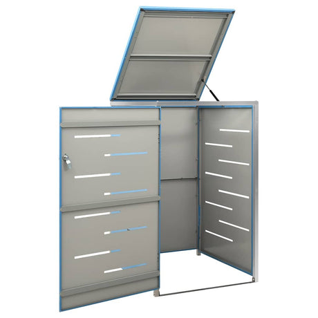 VIDAXL -Containerspeicher nur 69x77.5x112.5 cm Edelstahl