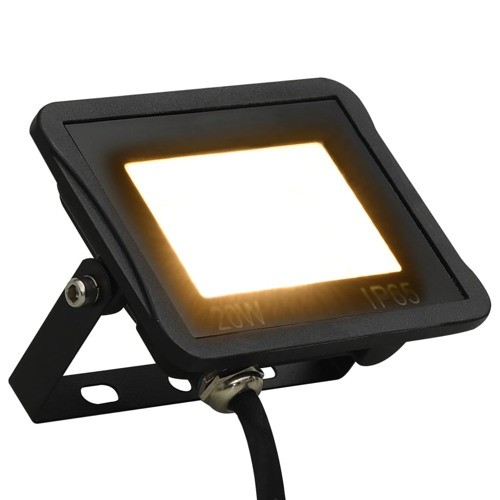 VidaXL Strahler LED 20W warmweiß