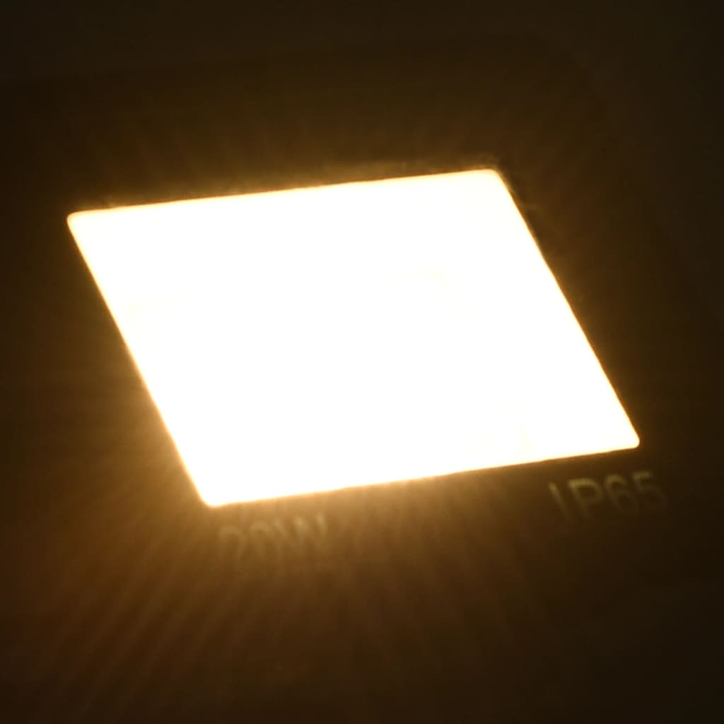 VidaXL Strahler LED 20W warmweiß