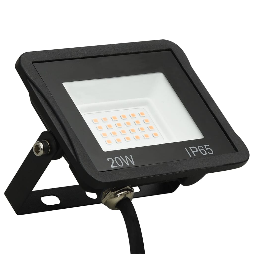 VidaXL Strahler LED 20W warmweiß