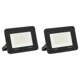 VidaXL Strahler 2 Stück LED 30 W kaltweiß