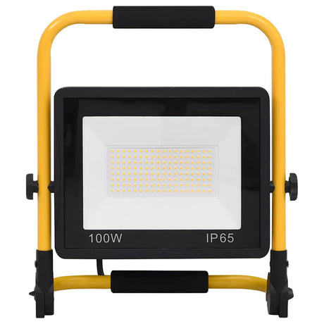 Vidaxl spotlight met handvat led 100 w koudwit
