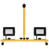 Vidaxl Spotlight mit Griff LED 2x20 W kalt weiß