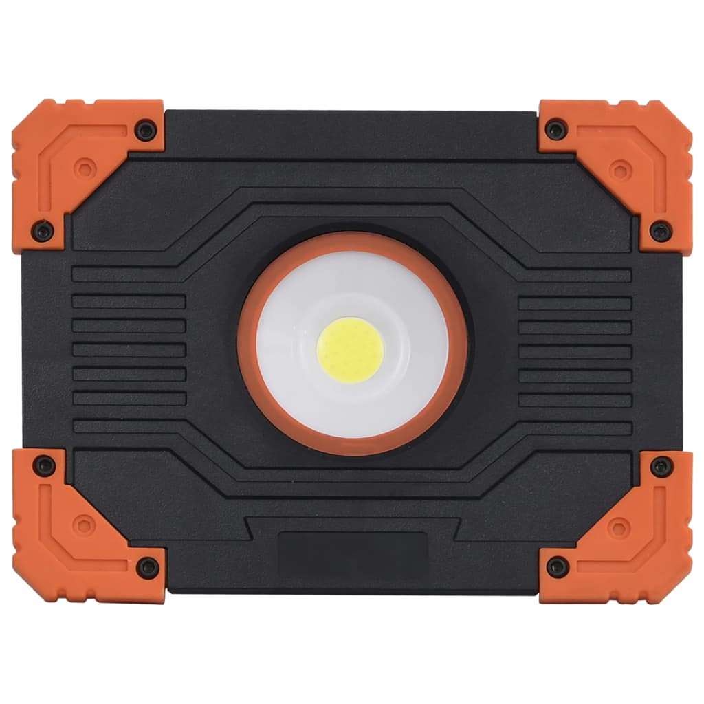 Vidaxl Spotlight tragbare LED ABS 10 W Kalt weiß