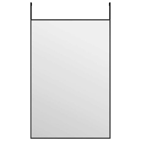Vidaxx Außenspiegel 40x60 cm Glas und Aluminium schwarz