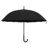 Vidaxl Regenschirm Automatisch 120 cm schwarz