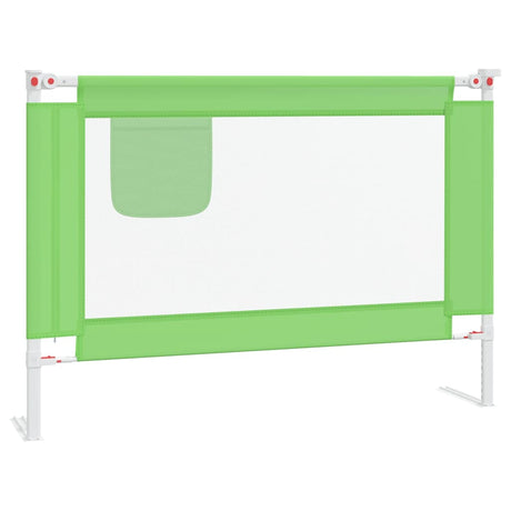 Vidaxl Bettdiagramm Kleinkind 90x25 cm Stoff grün