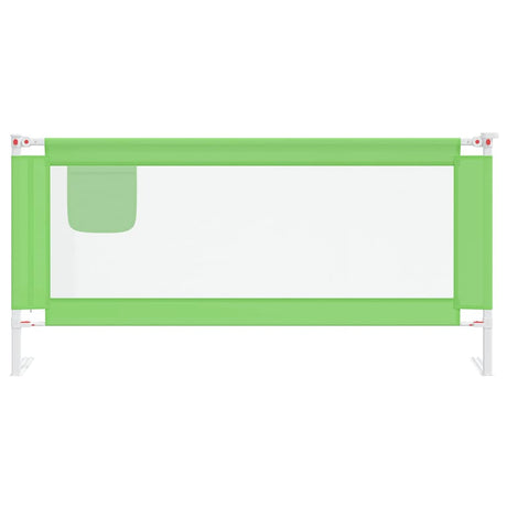 Vidaxl Bettdiagramm Kleinkind 190x25 cm Stoff grün