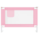 Vidaxl Bettdiagramm Kleinkind 100x25 cm Stoff rosa