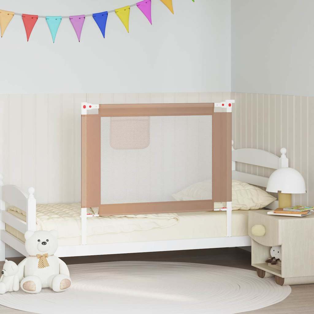 VIDAXL -BET -Diagramm Kleinkind 100x25 cm Stofftaupe