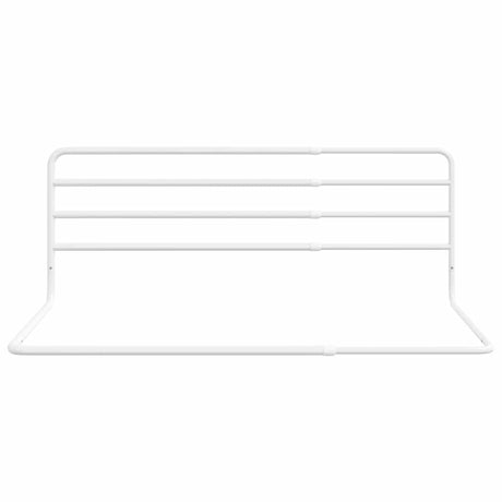 Vidaxl Bedhek Kleinkind (76-137) x55 cm Eisenweiß
