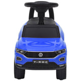 Vidaxl Walking Car Volkswagen T-ROC Blue