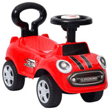 VidaXL Rutschauto rot