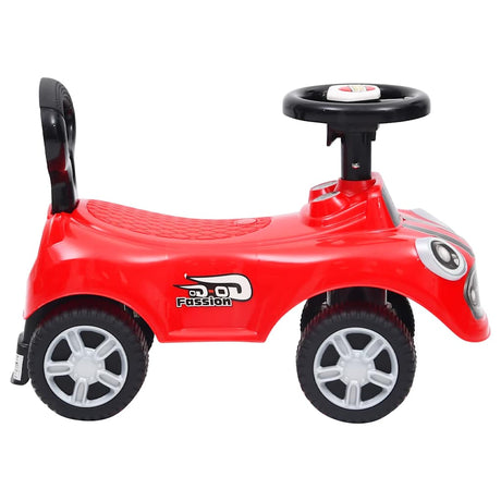 VidaXL Rutschauto rot