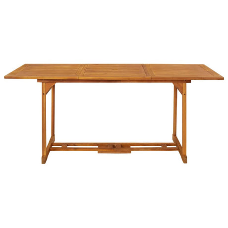 Vidaxl tuintafel 180x90x75 cm massief acaciahout
