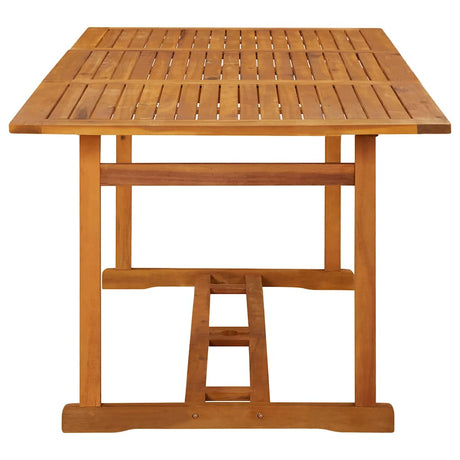 Vidaxl tuintafel 180x90x75 cm massief acaciahout