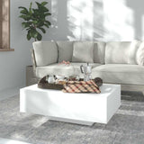 Vidaxl salontafel 85x55x31 cm bewerkt hout wit