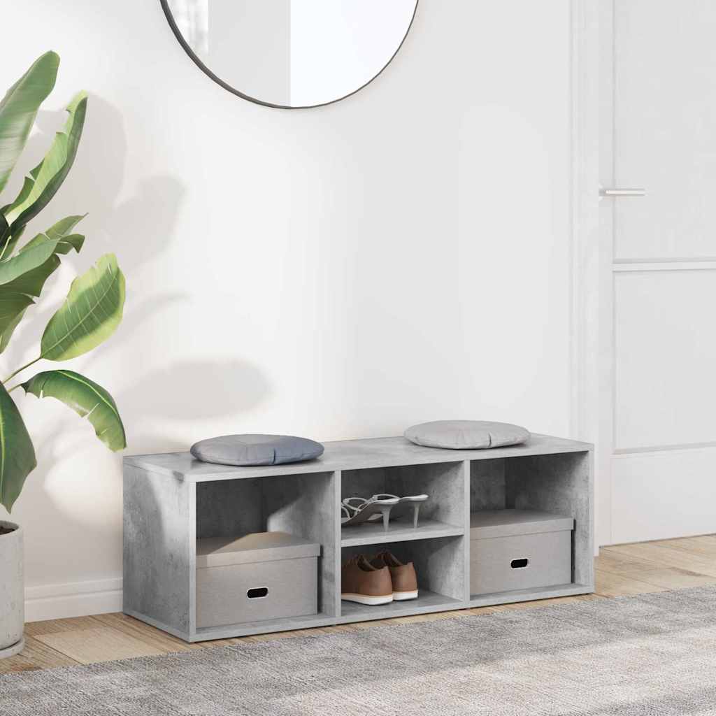 Vidaxl Schuhspeicherbank 105x35x35 cm verarbeiteter Holzbetonpreis
