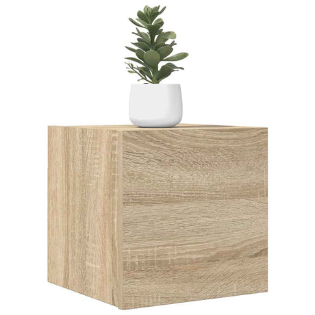 Vidaxl tv-wandmeubelen 2 st 30,5x30x30 cm sonoma eikenkleurig
