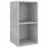 Vidaxl tv-wandmeubel 37x37x72 cm bewerkt hout betongrijs