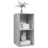 Vidaxl tv-wandmeubel 37x37x72 cm bewerkt hout betongrijs
