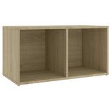 Vidaxl tv-meubel 72x35x36,5 cm bewerkt hout sonoma eikenkleurig