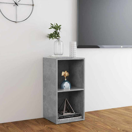 Vidaxl tv-meubel 72x35x36,5 cm bewerkt hout betongrijs