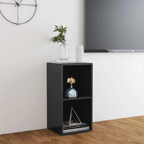 Vidaxl tv-meubel 72x35x36,5 cm bewerkt hout hoogglans grijs