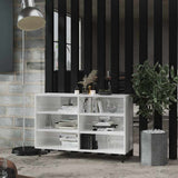 Vidaxl dressoir 103,5x35x70 cm bewerkt hout hoogglans wit